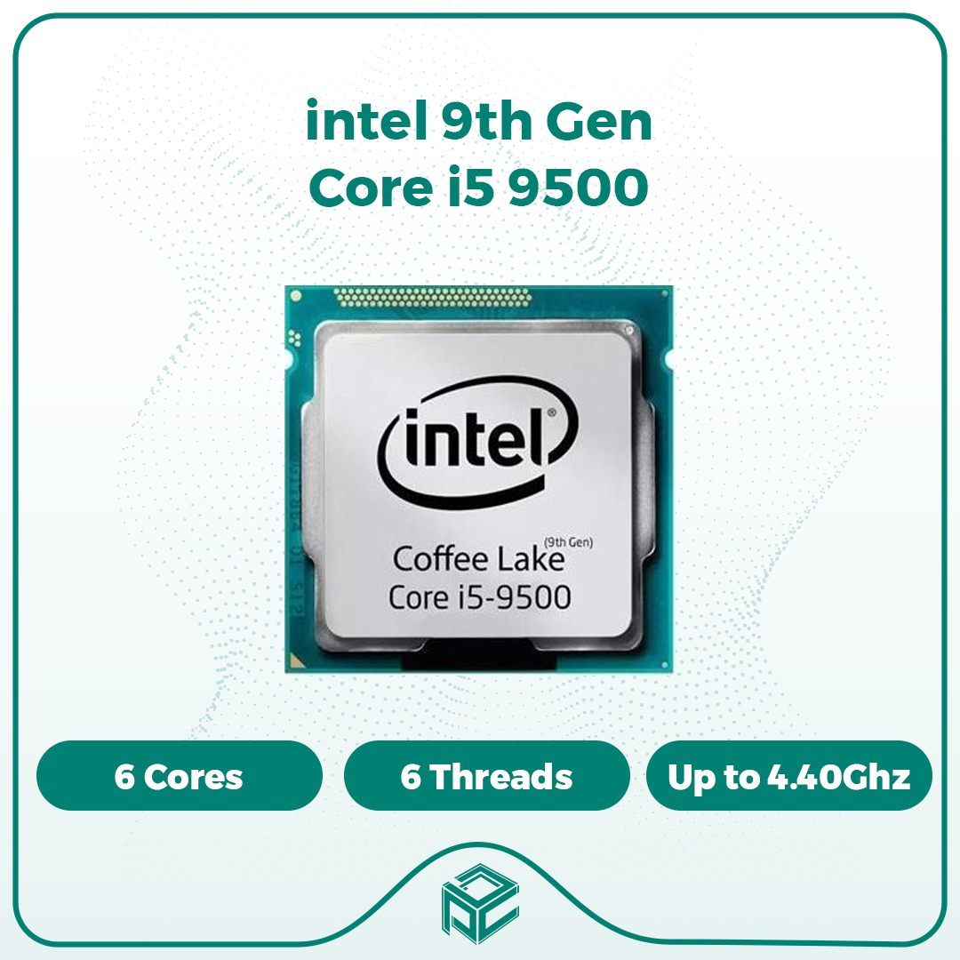 پردازنده کارکرده اینتل Core i5-9500 نسل 9 Coffee Lake سوکت LGA1151