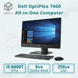 آل این وان استوک دل  All in one Dell Optiplex 7460 i5 8400t Ram 16 DDR4 SSD 512GB 24 inch FHD ips Frameless