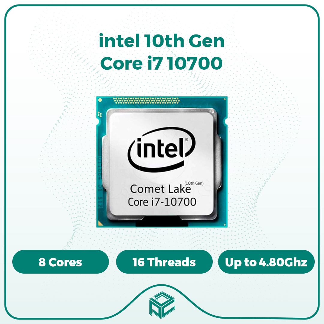 پردازنده اینتل نسل 10 مدل Core i7-10700
